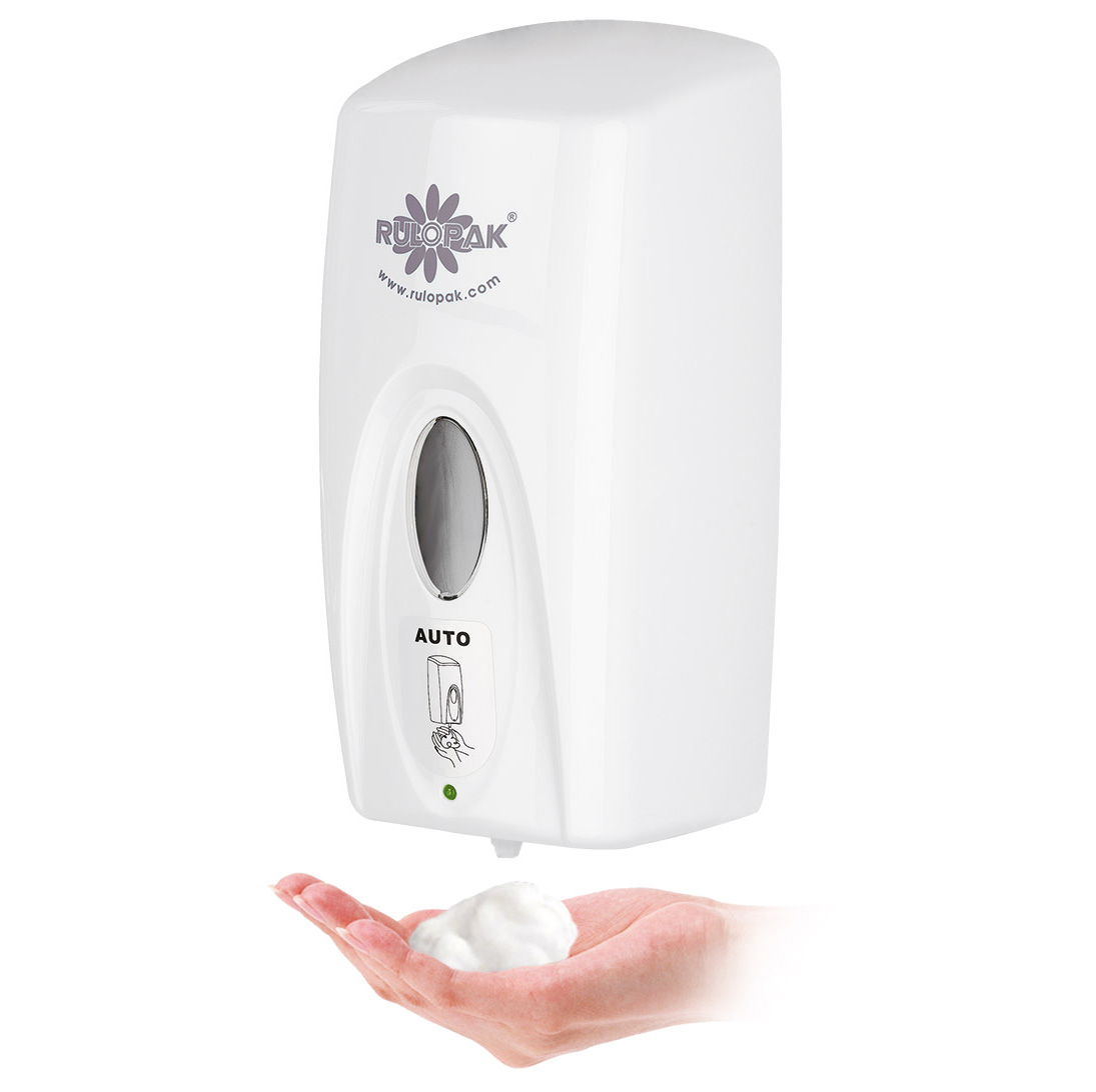 Dosatore di sapone a schiuma automatico no-touch - Cartindustria